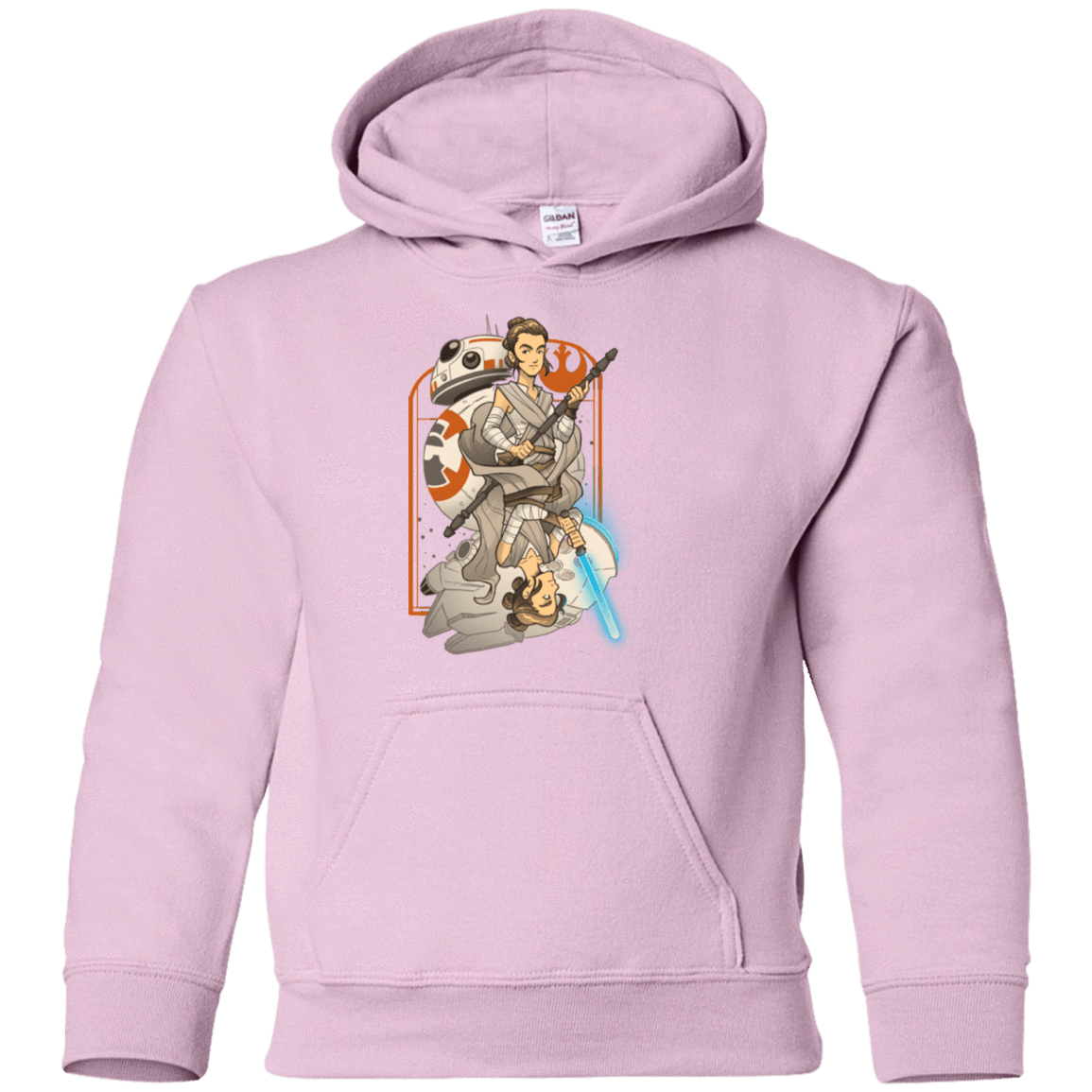 Sweatshirts Light Pink / YS Hope Youth Hoodie
