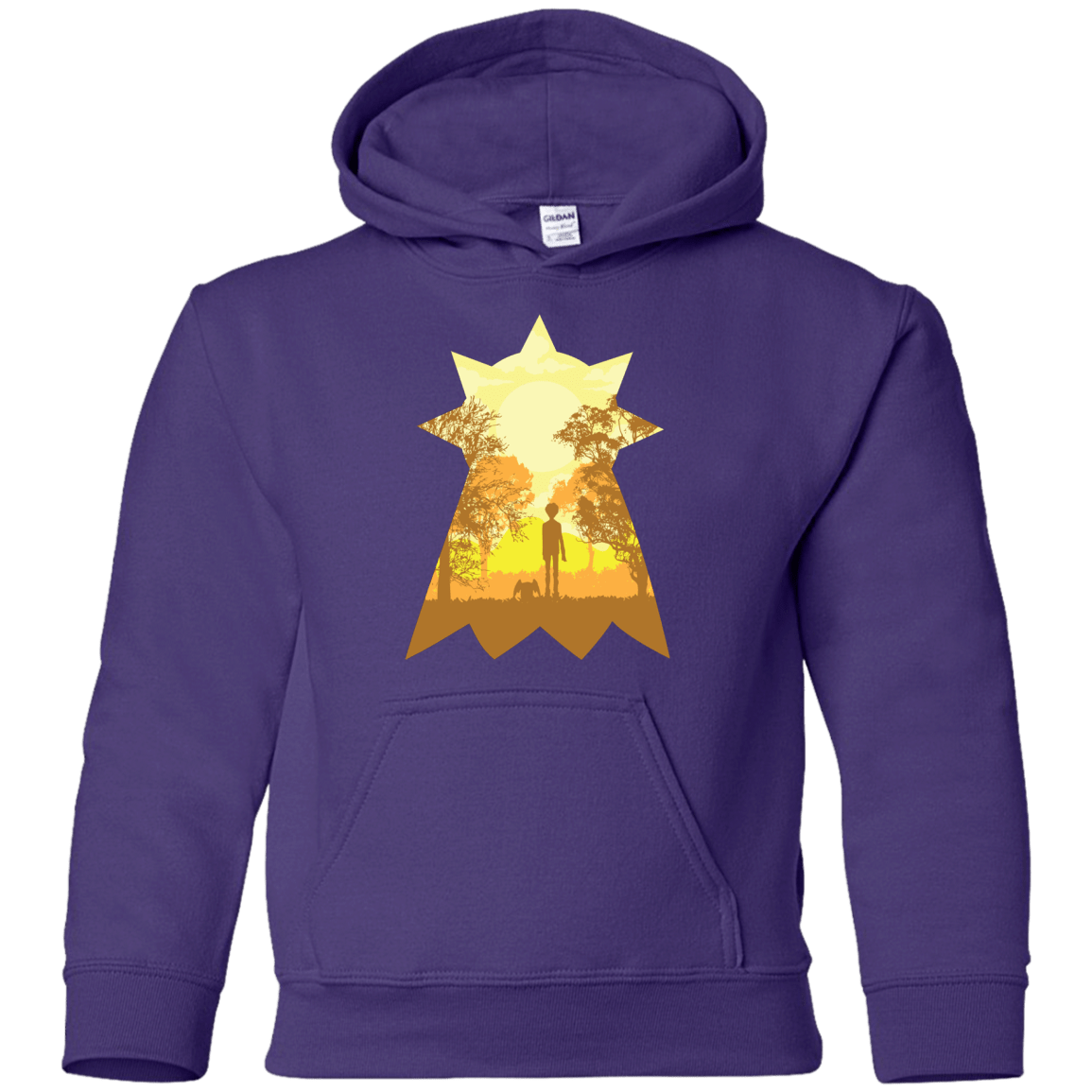 Sweatshirts Purple / YS Hope Youth Hoodie