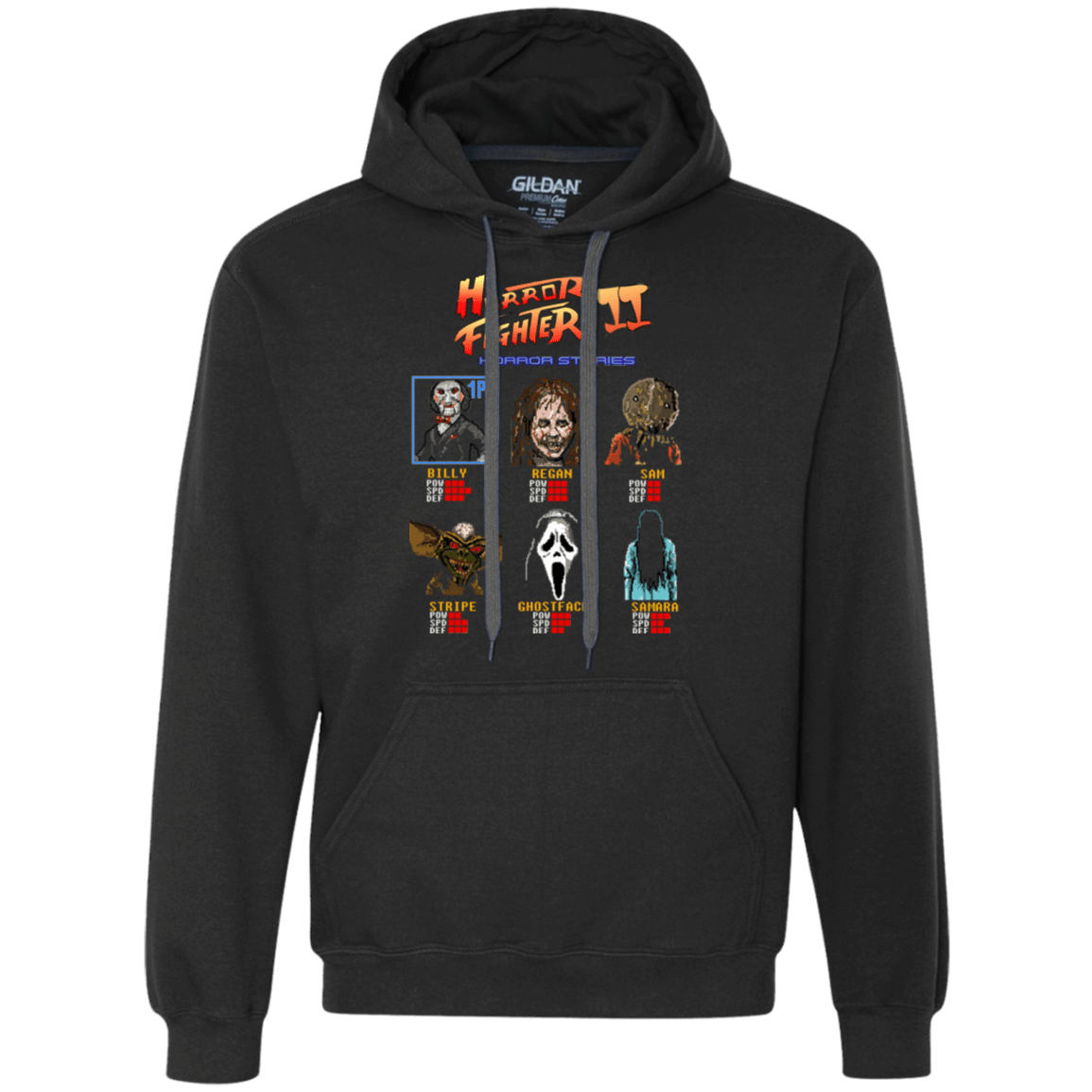 Horror Fighter 2 Premium Fleece Hoodie