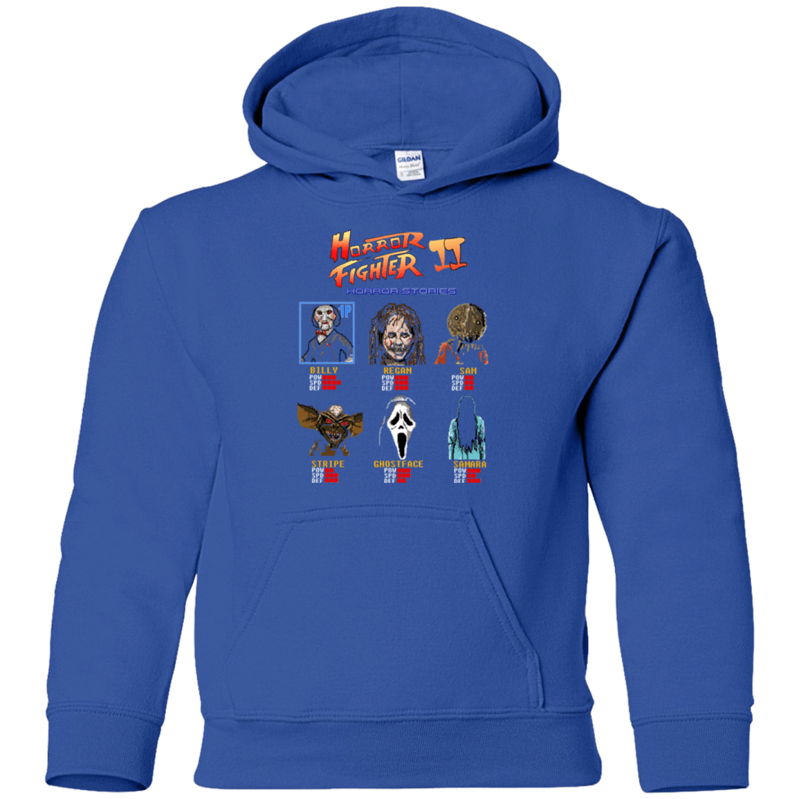 Sweatshirts Royal / YS Horror Fighter 2 Youth Hoodie