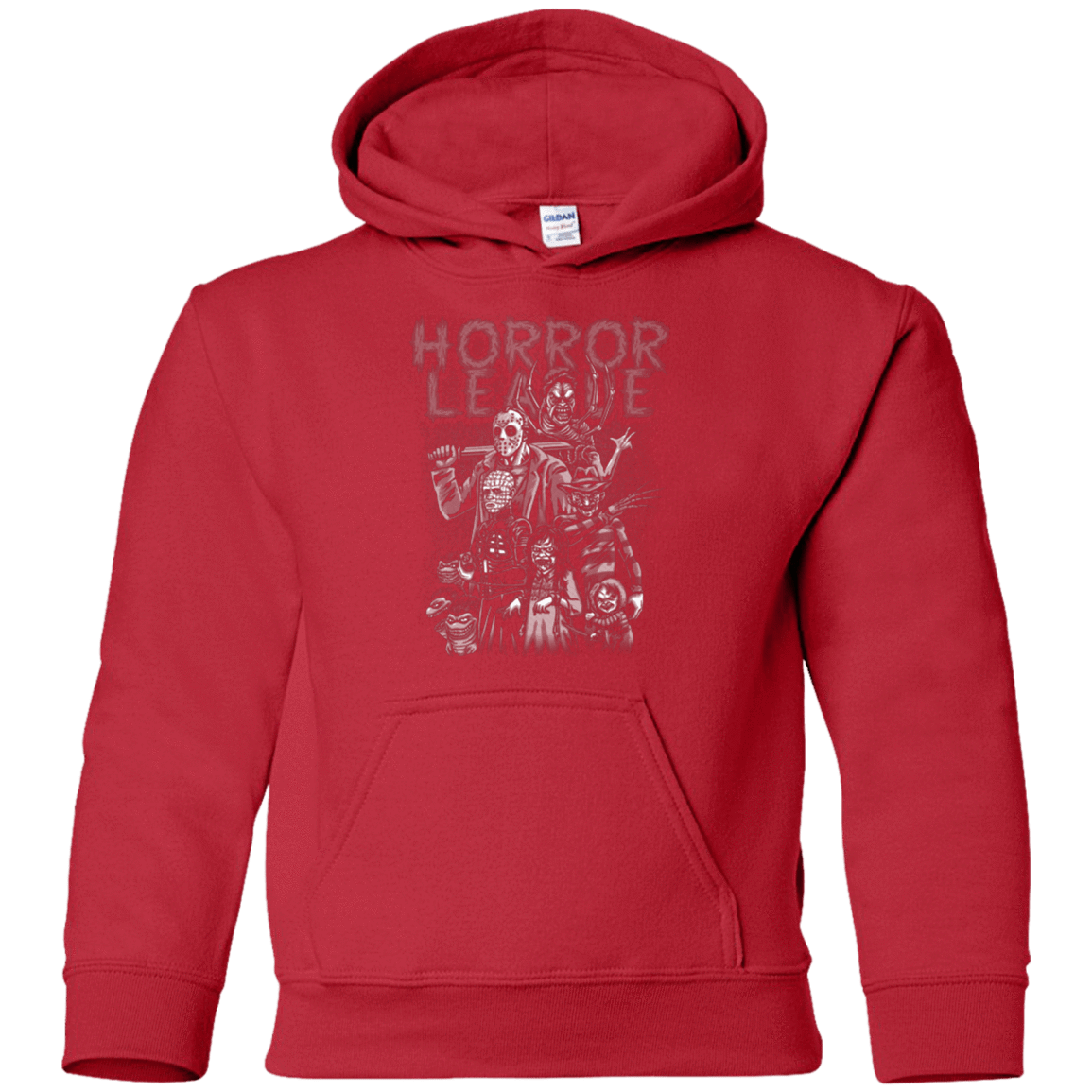 Sweatshirts Red / YS Horror League Youth Hoodie