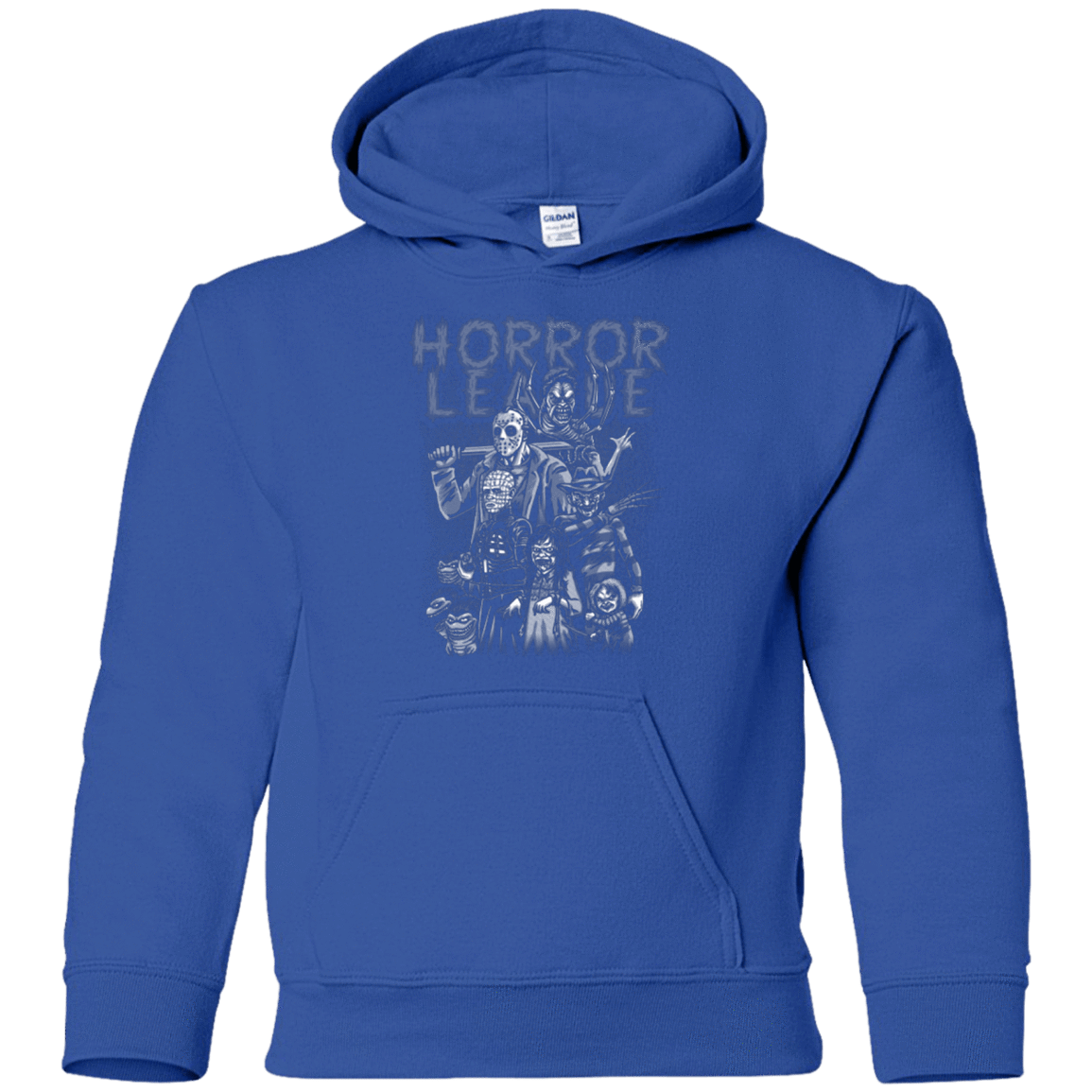 Sweatshirts Royal / YS Horror League Youth Hoodie