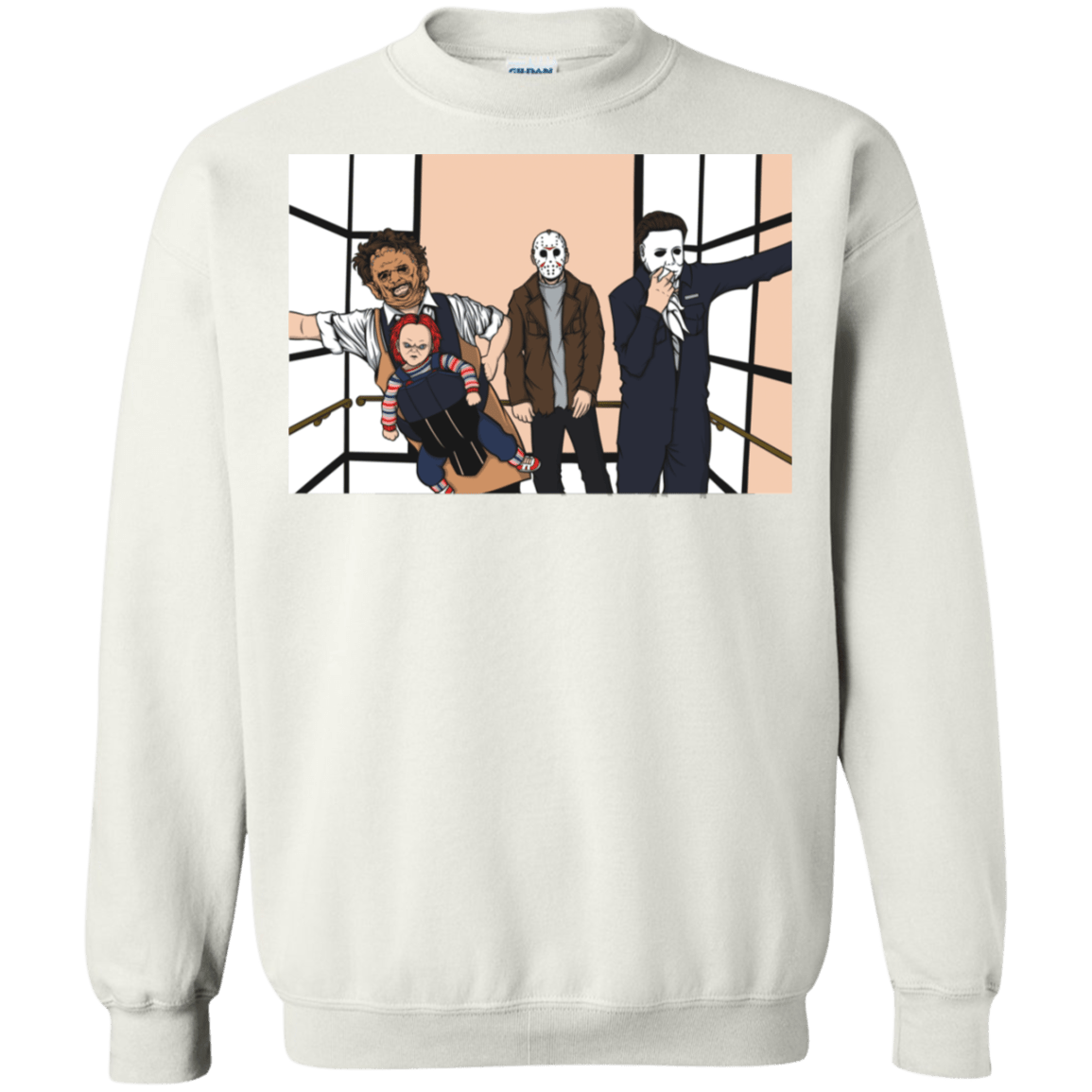 Sweatshirts White / S Horror Pack Crewneck Sweatshirt