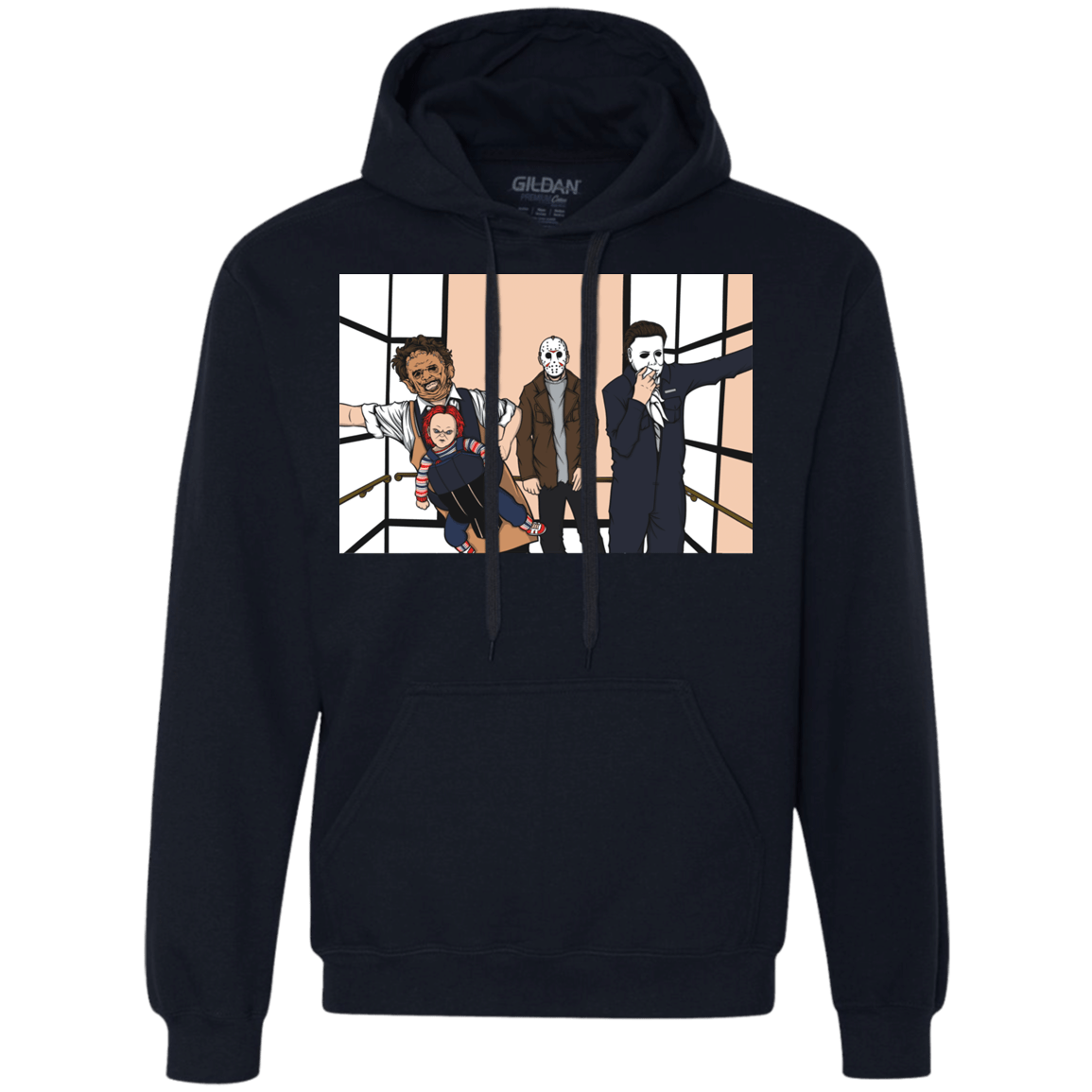 Sweatshirts Navy / S Horror Pack Premium Fleece Hoodie