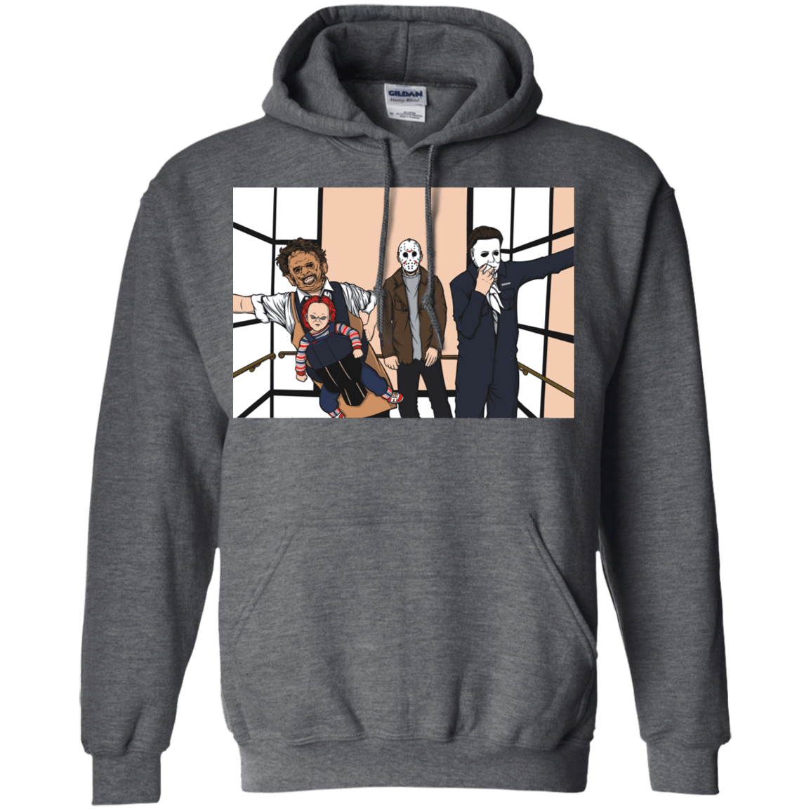 Sweatshirts Dark Heather / S Horror Pack Pullover Hoodie