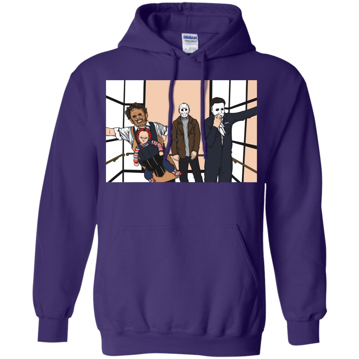 Sweatshirts Purple / S Horror Pack Pullover Hoodie