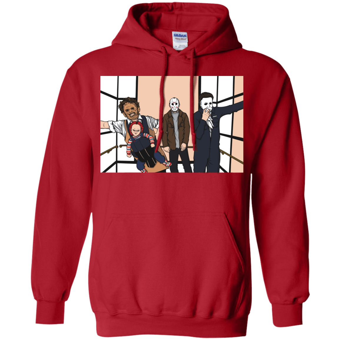 Sweatshirts Red / S Horror Pack Pullover Hoodie