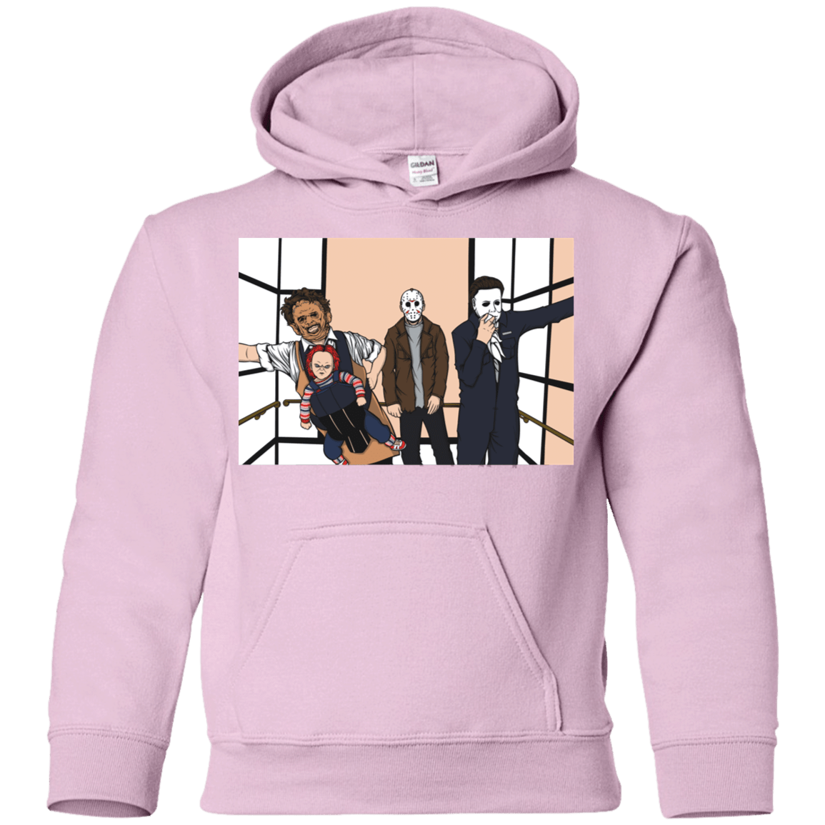 Sweatshirts Light Pink / YS Horror Pack Youth Hoodie