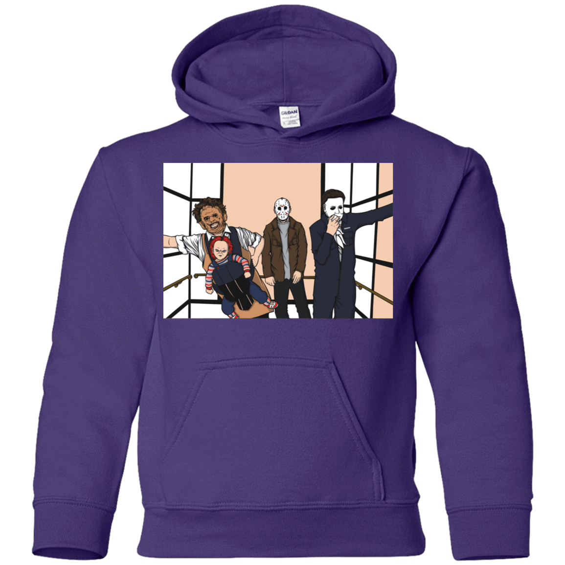 Sweatshirts Purple / YS Horror Pack Youth Hoodie