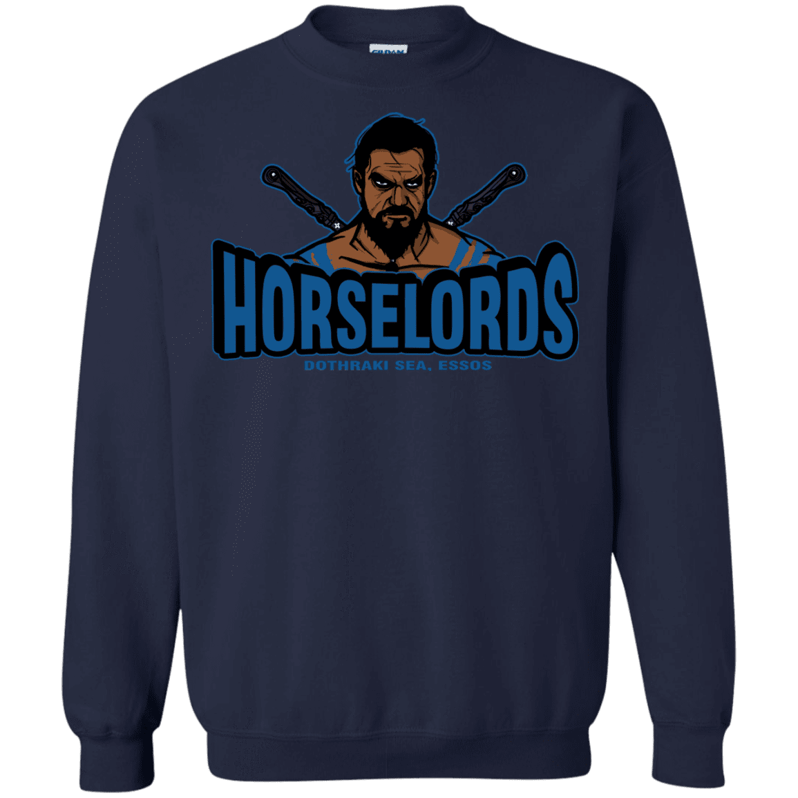 Sweatshirts Navy / S Horse Lords Crewneck Sweatshirt