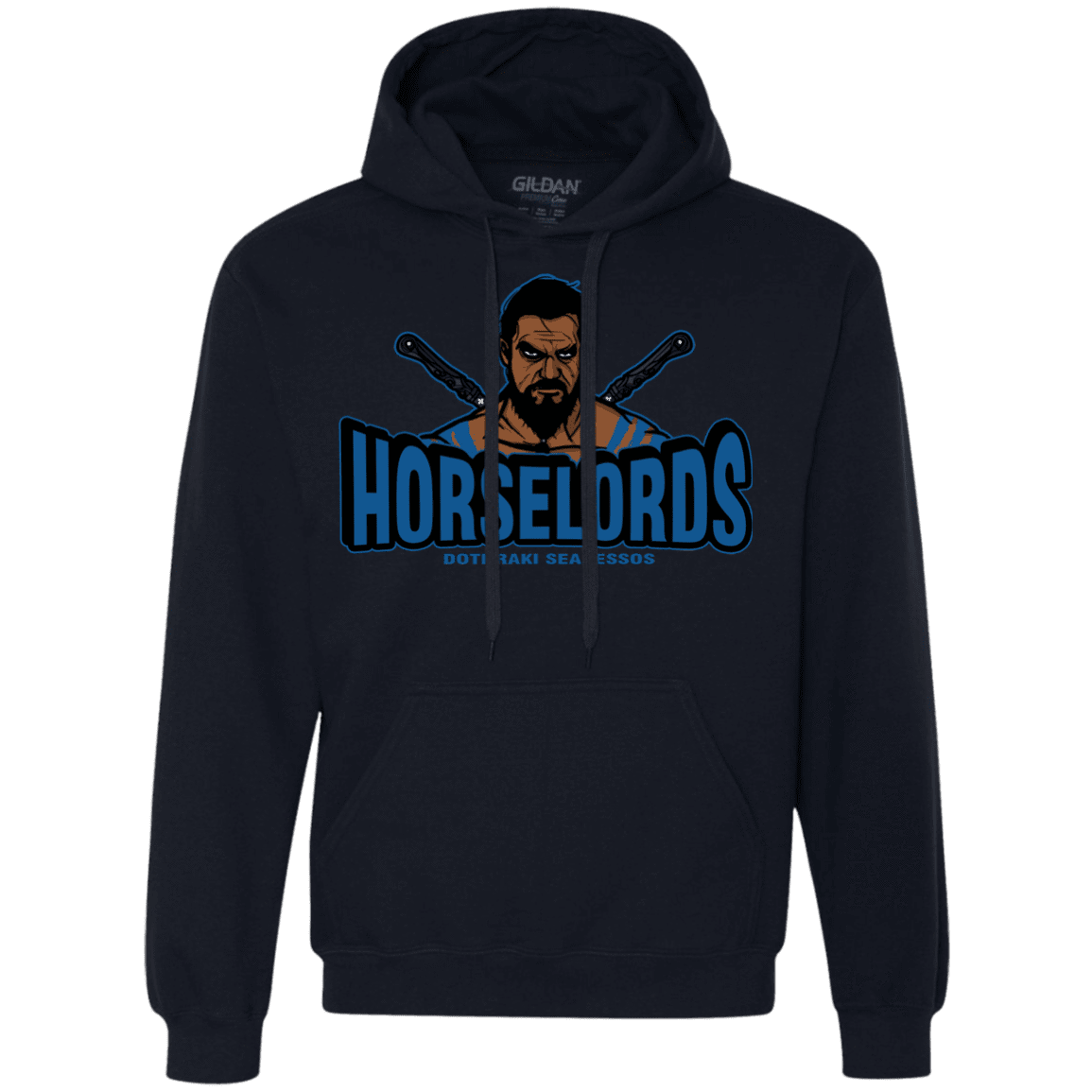 Sweatshirts Navy / S Horse Lords Premium Fleece Hoodie