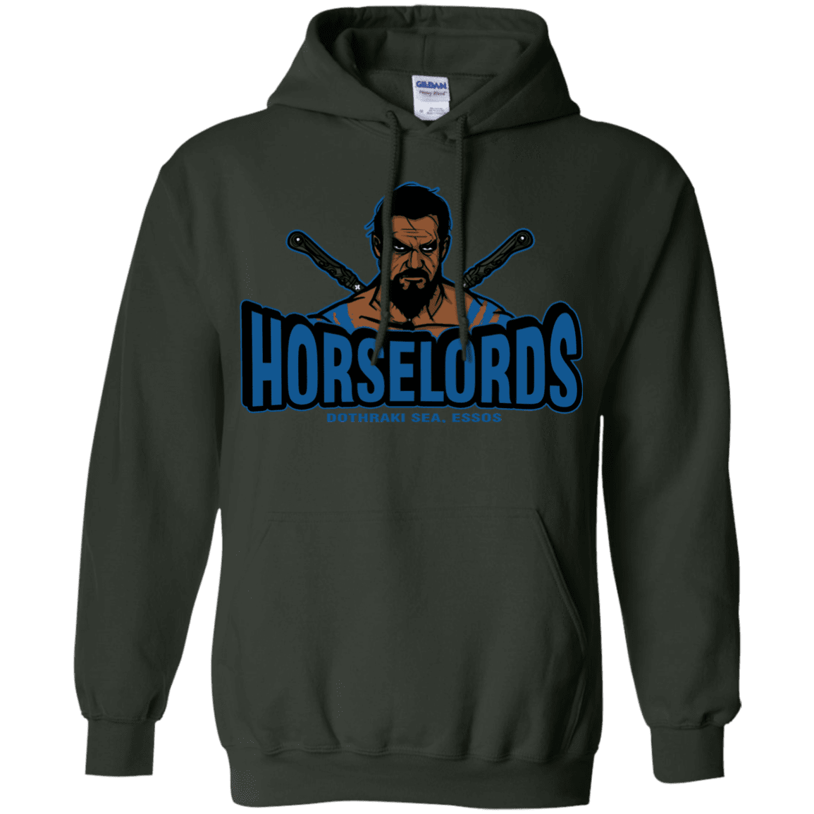 Sweatshirts Forest Green / S Horse Lords Pullover Hoodie
