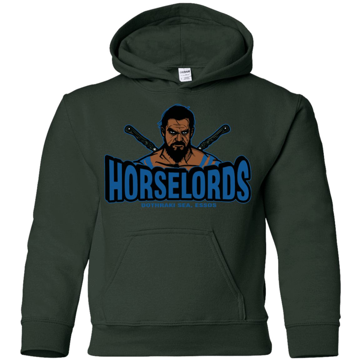 Sweatshirts Forest Green / YS Horse Lords Youth Hoodie