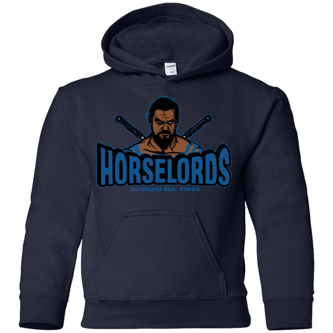 Sweatshirts Navy / YS Horse Lords Youth Hoodie