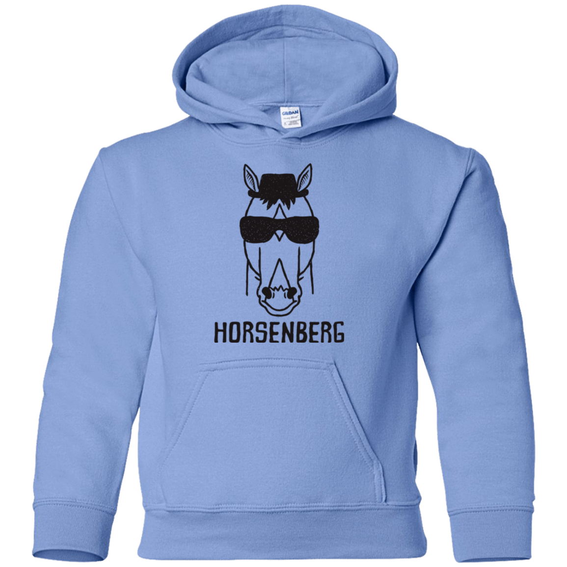 Sweatshirts Carolina Blue / YS Horsenberg Youth Hoodie