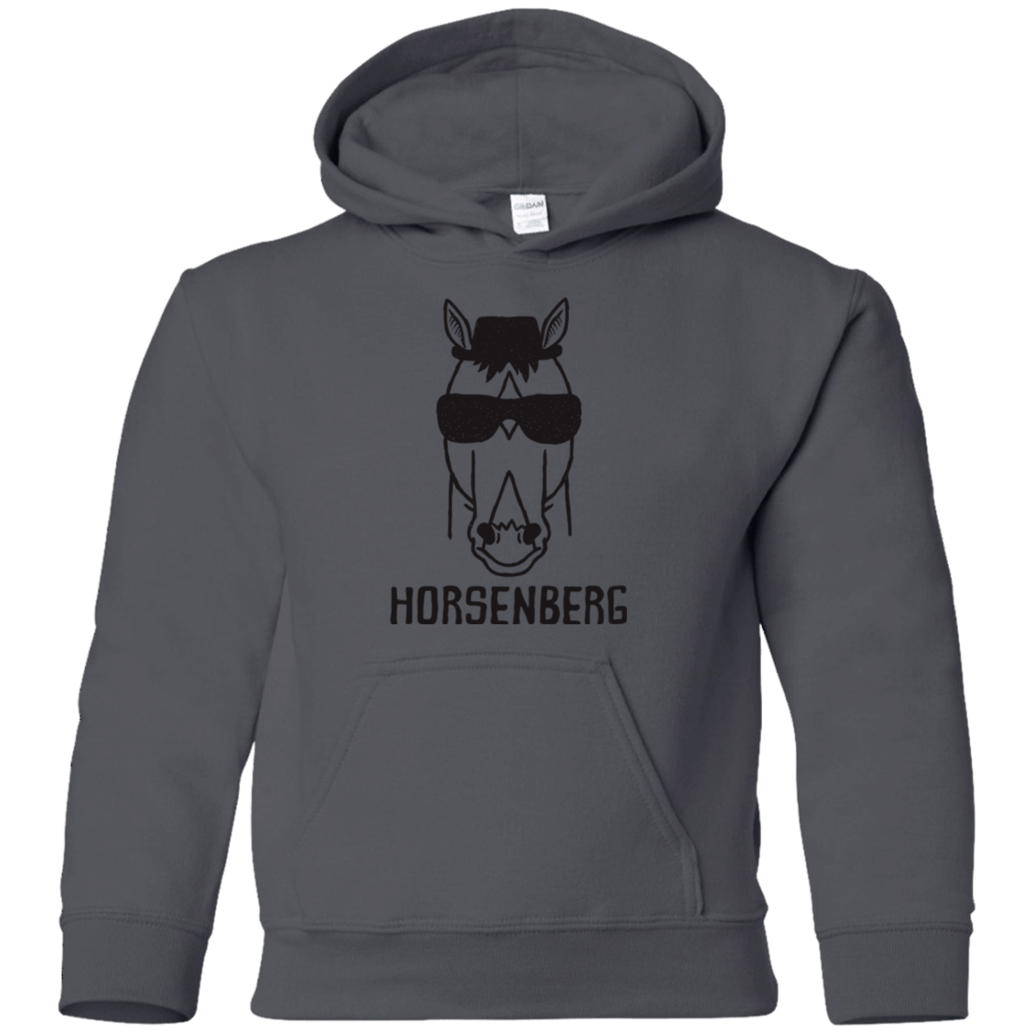 Sweatshirts Charcoal / YS Horsenberg Youth Hoodie