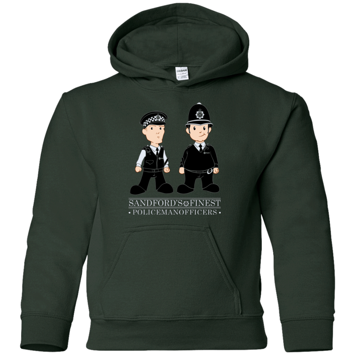 Sweatshirts Forest Green / YS Hot Fuzz Youth Hoodie