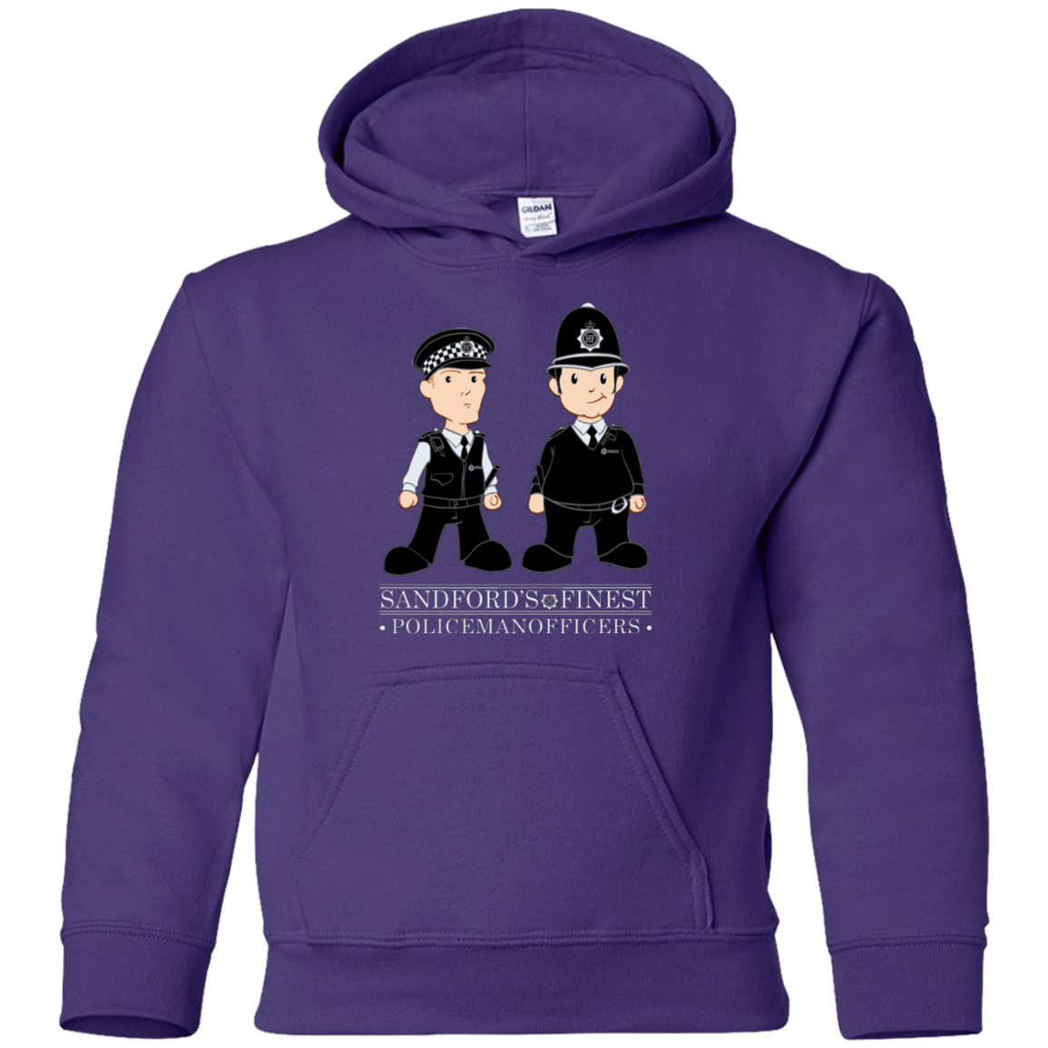 Sweatshirts Purple / YS Hot Fuzz Youth Hoodie