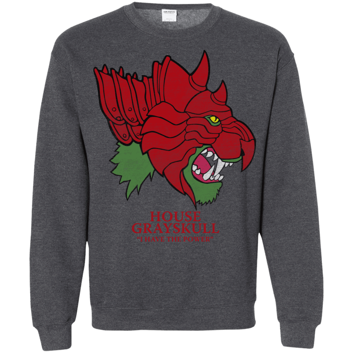 Sweatshirts Dark Heather / S House Grayskull Crewneck Sweatshirt