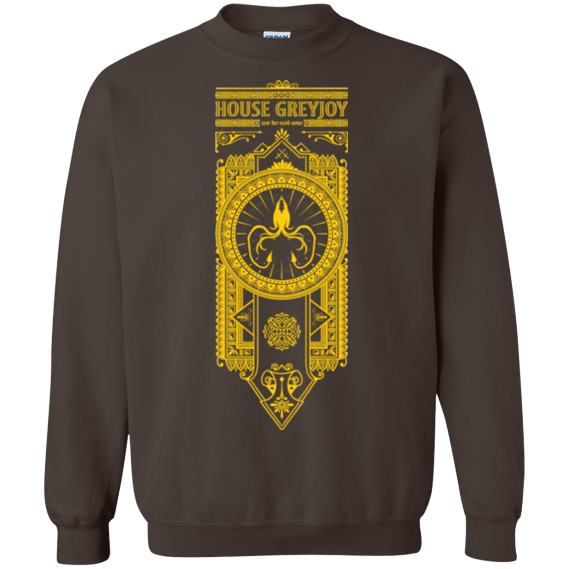Sweatshirts Dark Chocolate / Small House Greyjoy Crewneck Sweatshirt