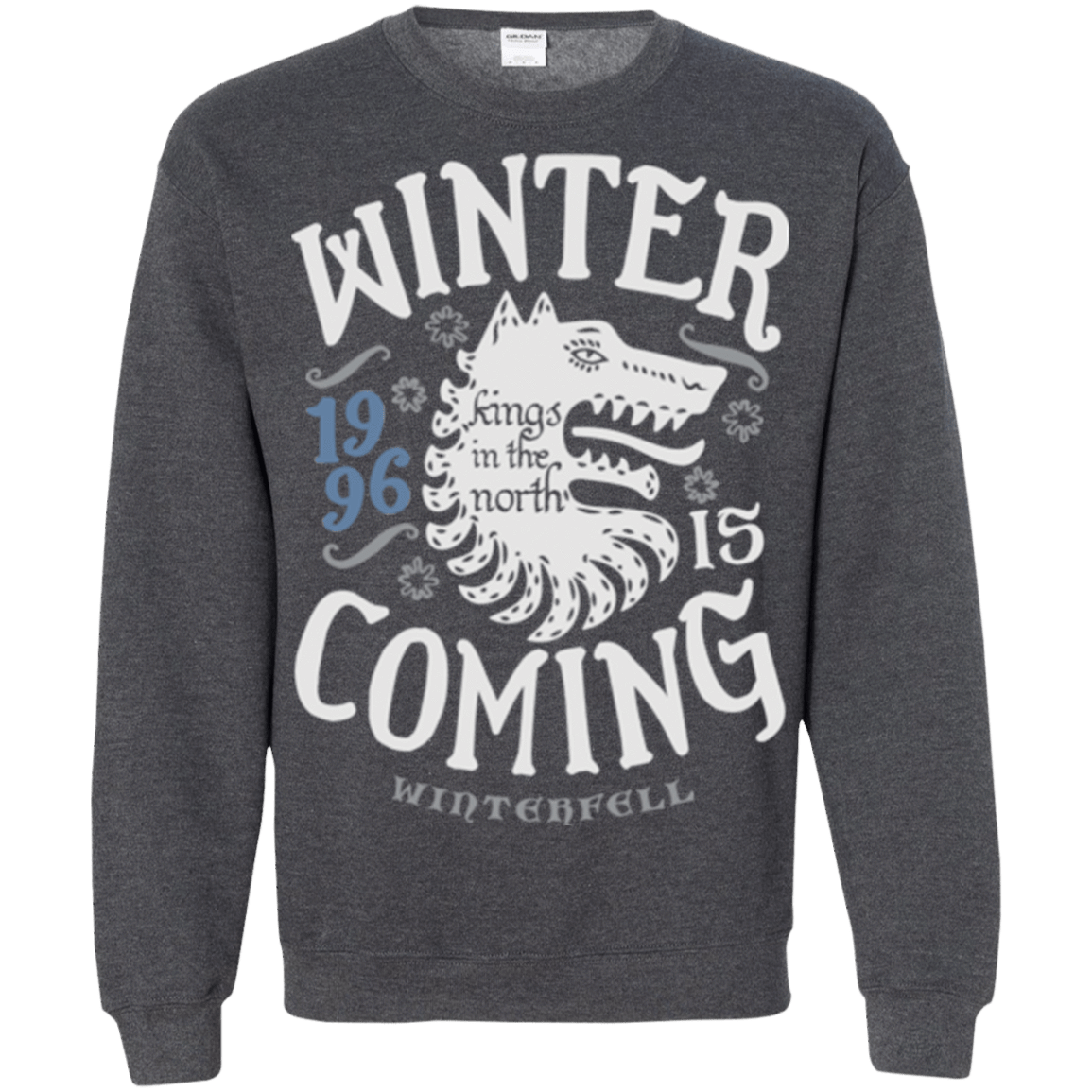 Sweatshirts Dark Heather / Small House in the North Crewneck Sweatshirt