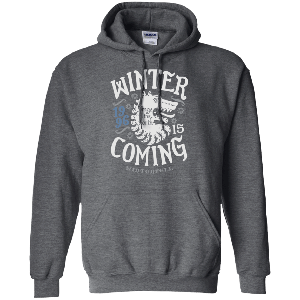 Sweatshirts Dark Heather / Small House in the North Pullover Hoodie