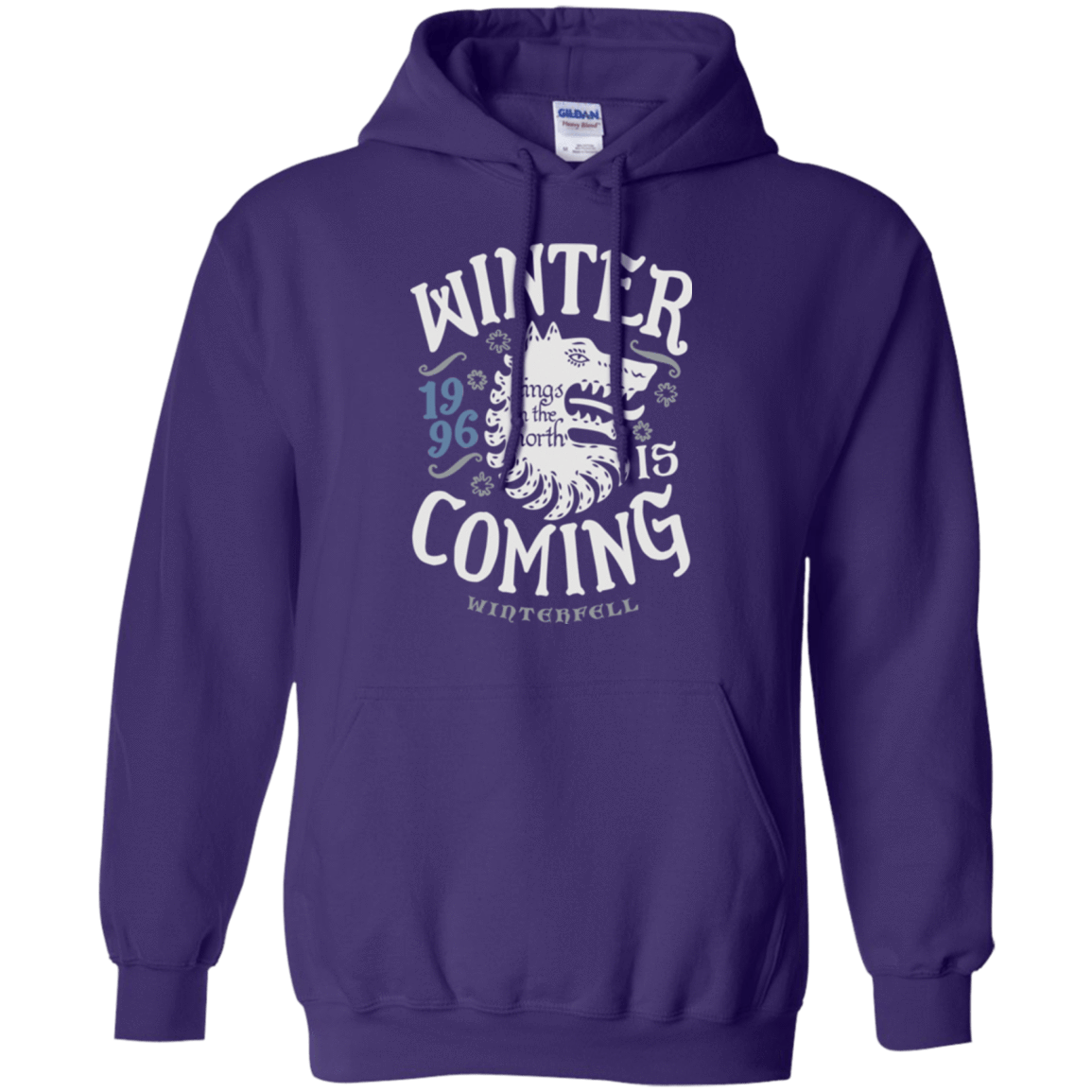 Sweatshirts Purple / Small House in the North Pullover Hoodie