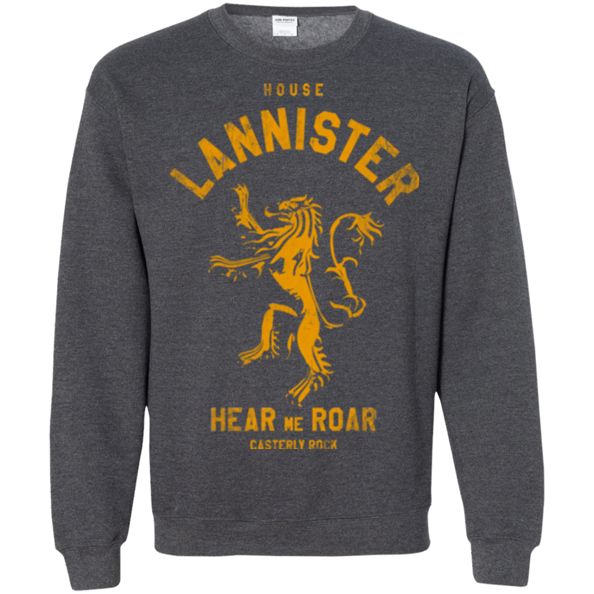 Sweatshirts Dark Heather / Small House Lannister Crewneck Sweatshirt