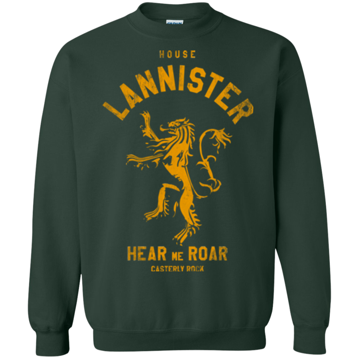 Sweatshirts Forest Green / Small House Lannister Crewneck Sweatshirt