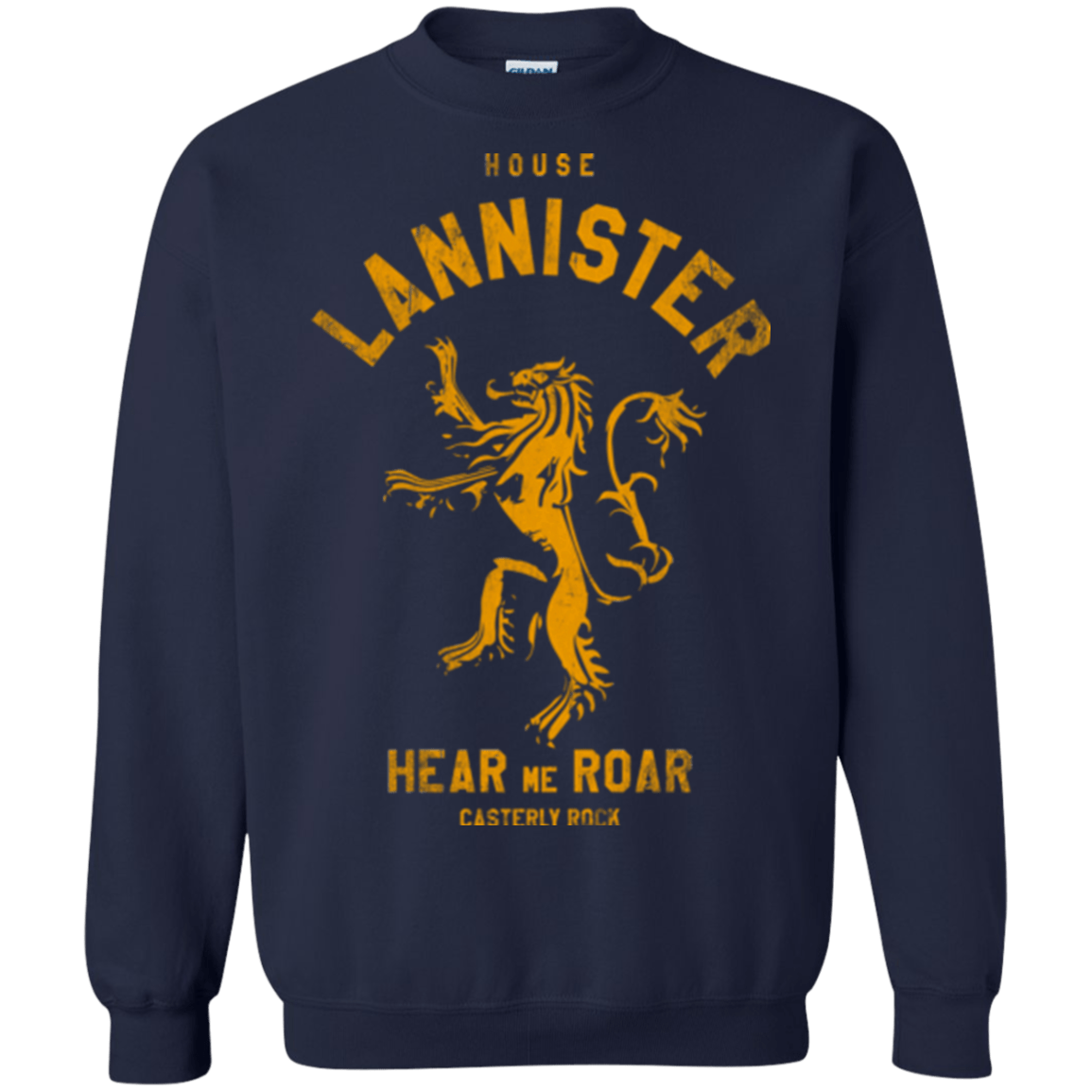 Sweatshirts Navy / Small House Lannister Crewneck Sweatshirt