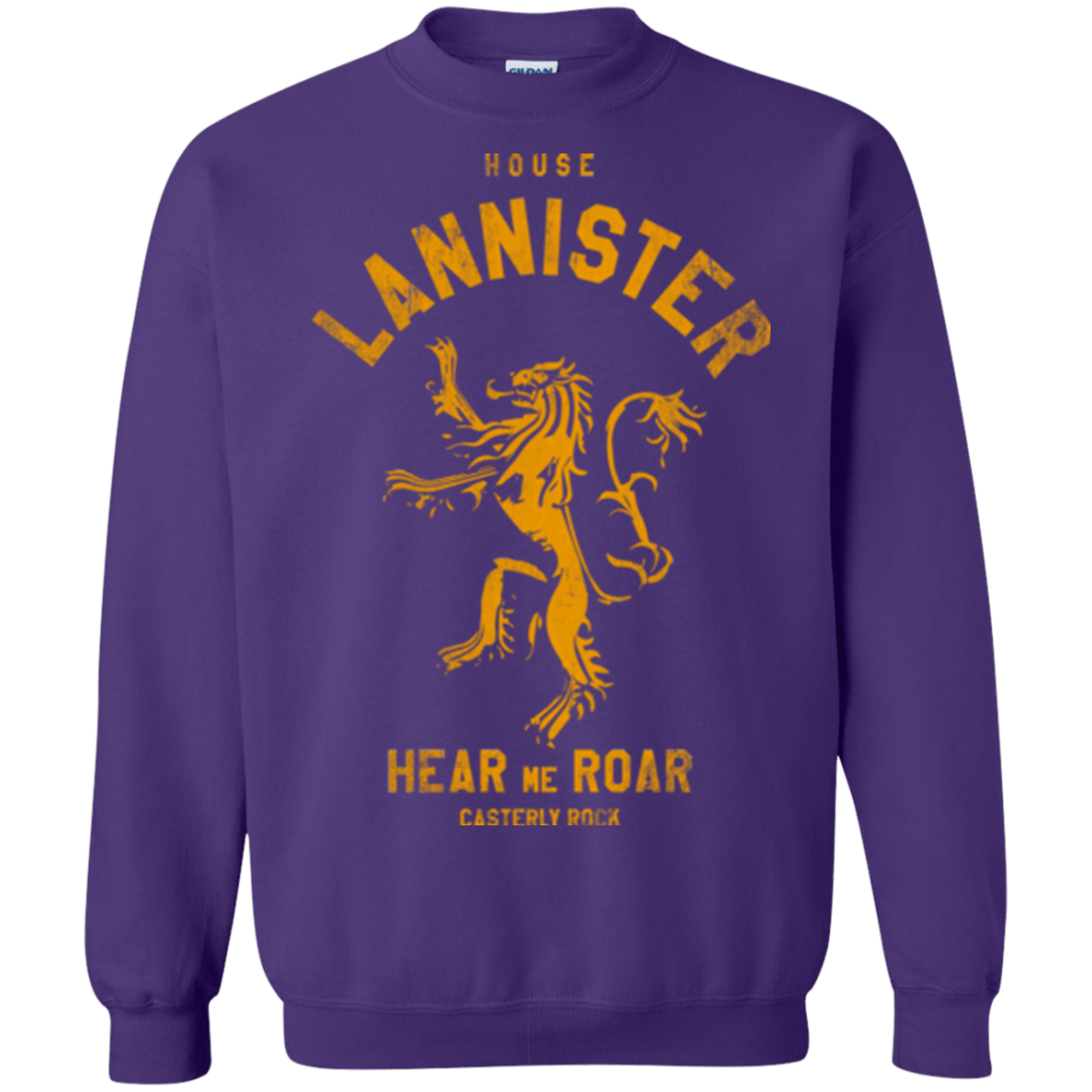 Sweatshirts Purple / Small House Lannister Crewneck Sweatshirt