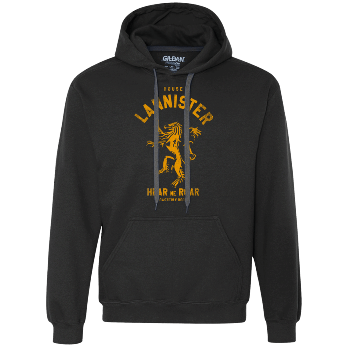 Sweatshirts Black / Small House Lannister Premium Fleece Hoodie