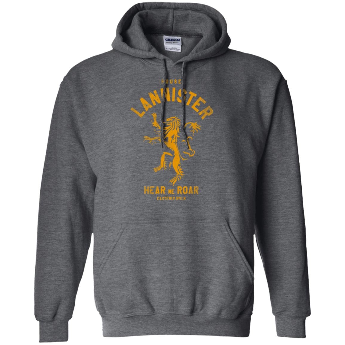 Sweatshirts Dark Heather / Small House Lannister Pullover Hoodie
