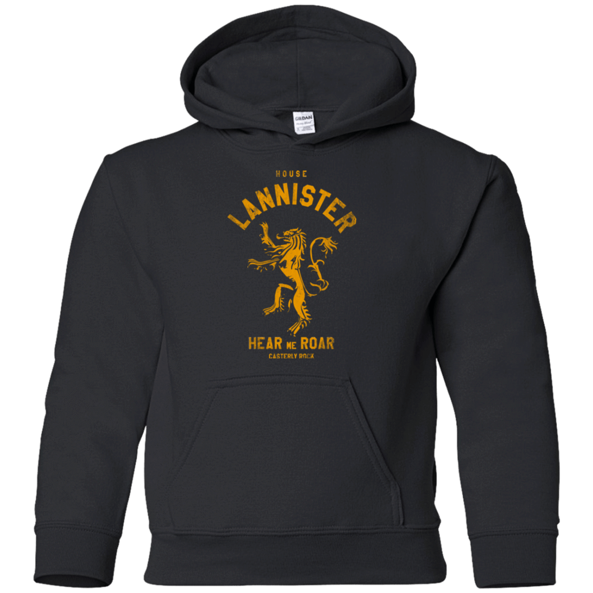Sweatshirts Black / YS House Lannister Youth Hoodie