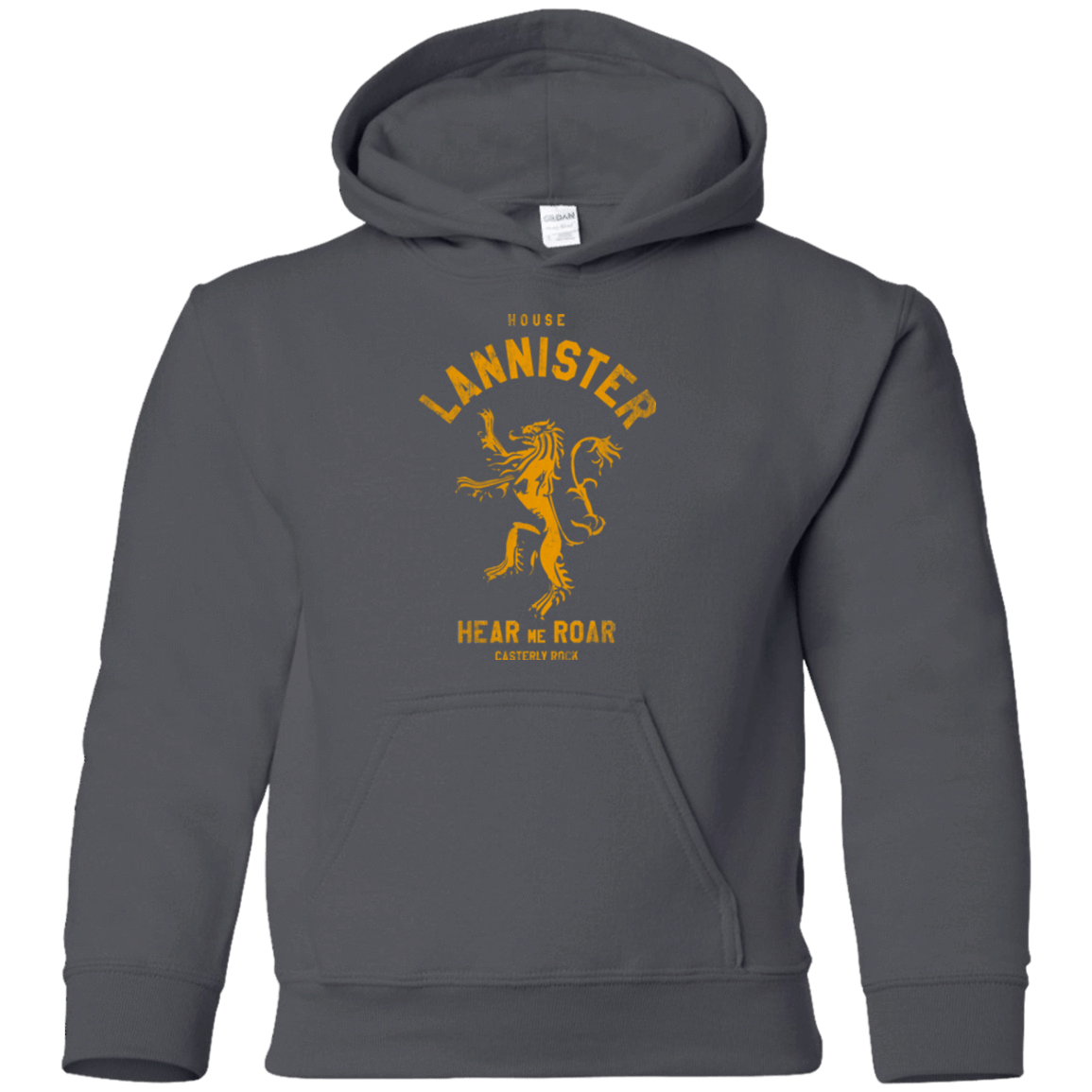 Sweatshirts Charcoal / YS House Lannister Youth Hoodie