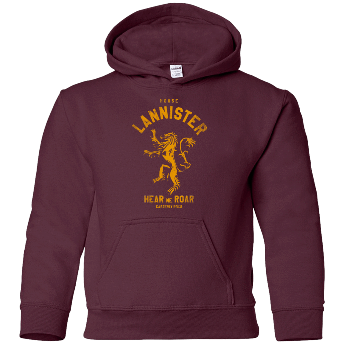 Sweatshirts Maroon / YS House Lannister Youth Hoodie