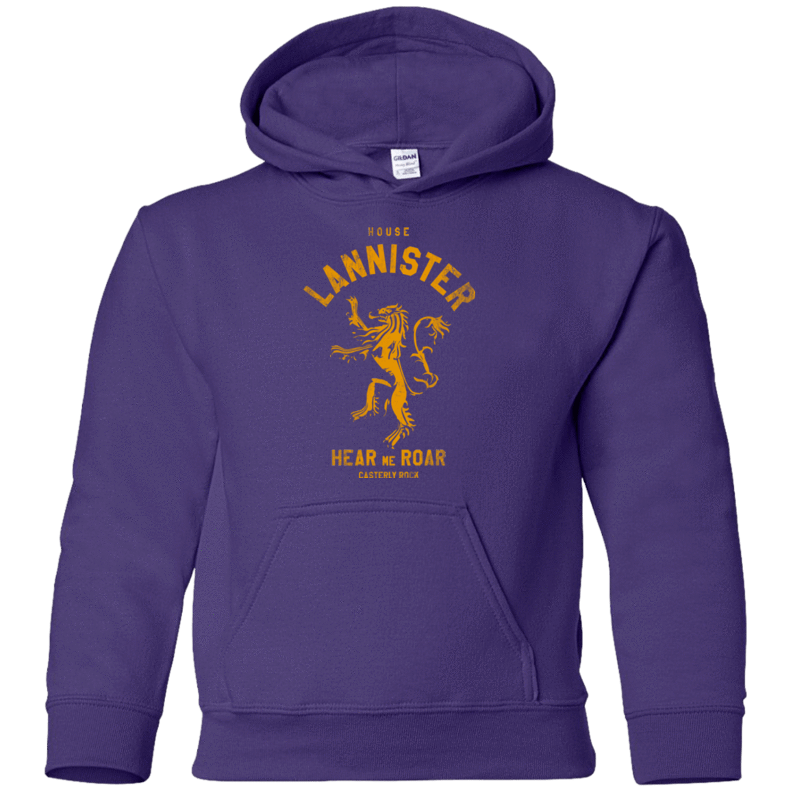 Sweatshirts Purple / YS House Lannister Youth Hoodie
