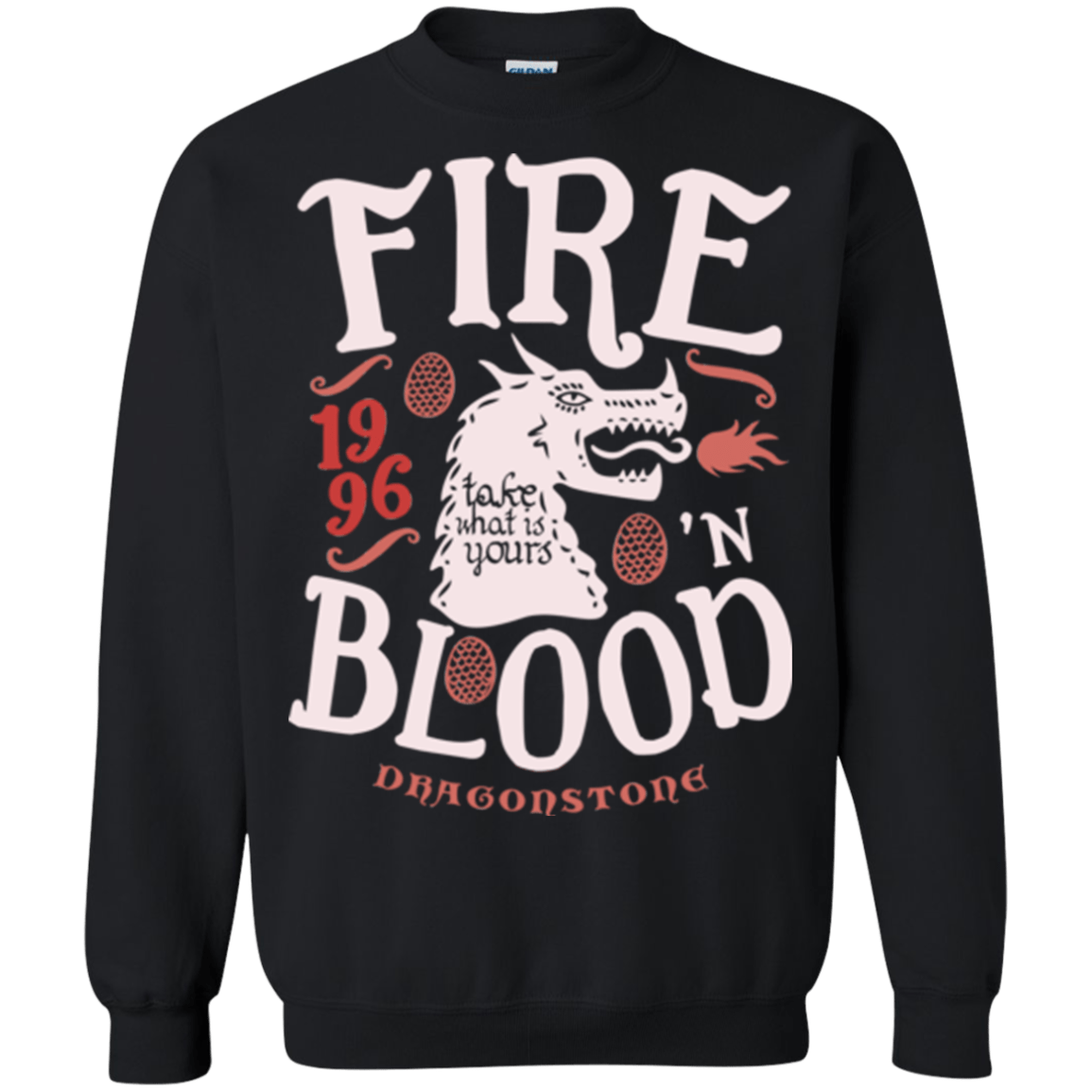 Sweatshirts Black / Small House of Dragons Crewneck Sweatshirt