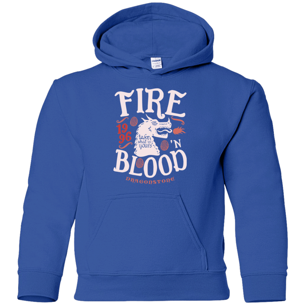Sweatshirts Royal / YS House of Dragons Youth Hoodie