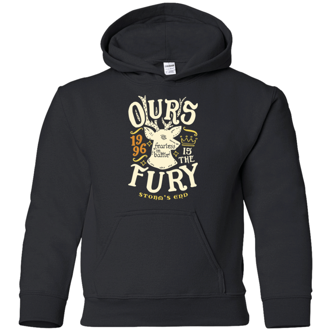 Sweatshirts Black / YS House of Fury Youth Hoodie