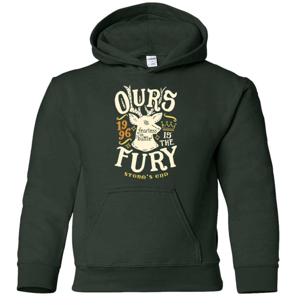 Sweatshirts Forest Green / YS House of Fury Youth Hoodie