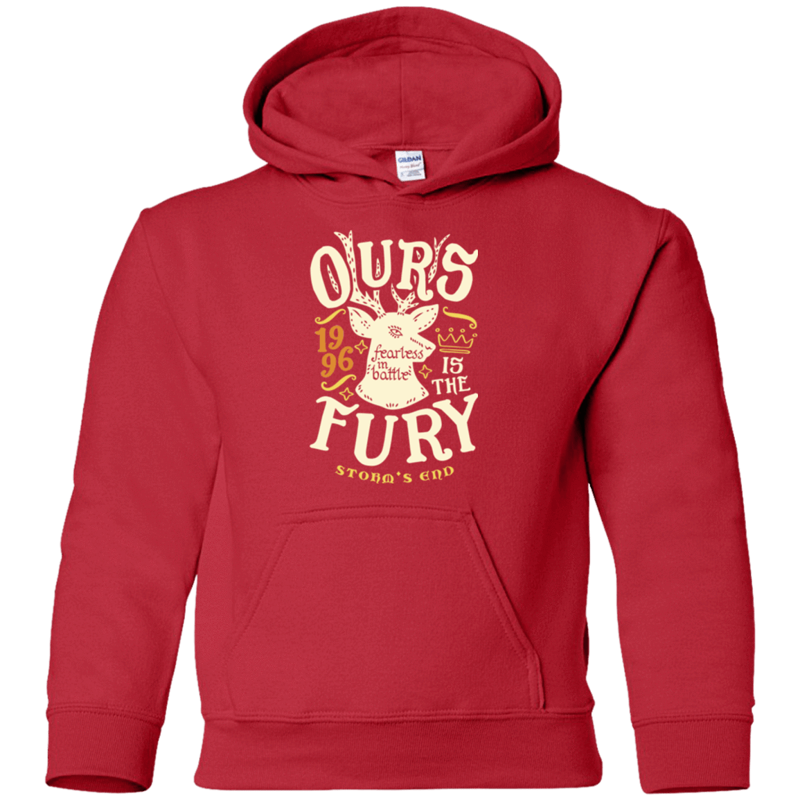 Sweatshirts Red / YS House of Fury Youth Hoodie