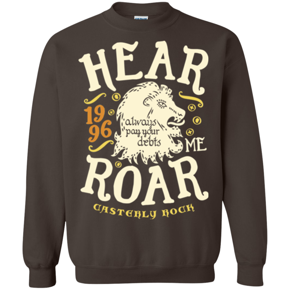 Sweatshirts Dark Chocolate / Small House of Lions Crewneck Sweatshirt