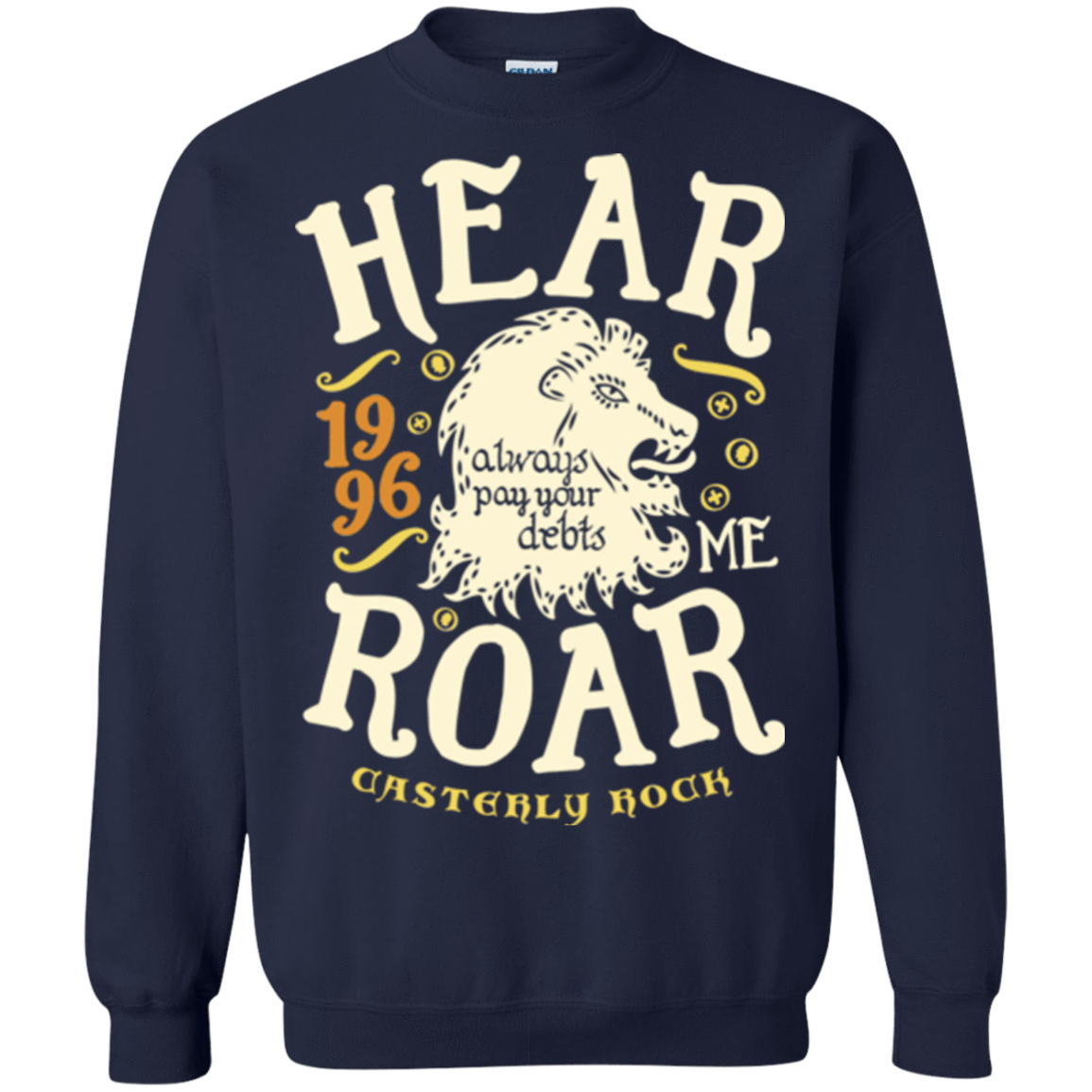 Sweatshirts Navy / Small House of Lions Crewneck Sweatshirt