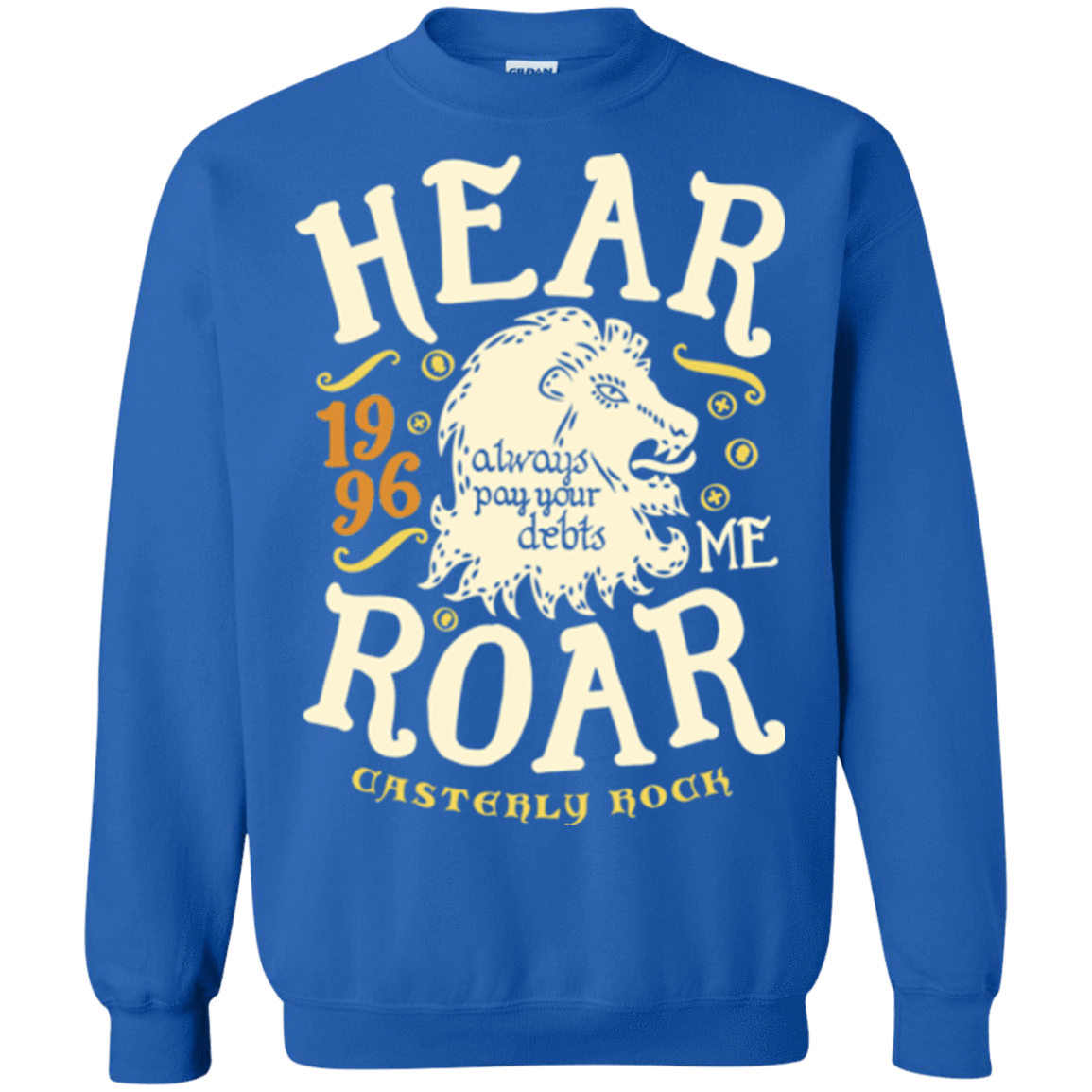 Sweatshirts Royal / Small House of Lions Crewneck Sweatshirt