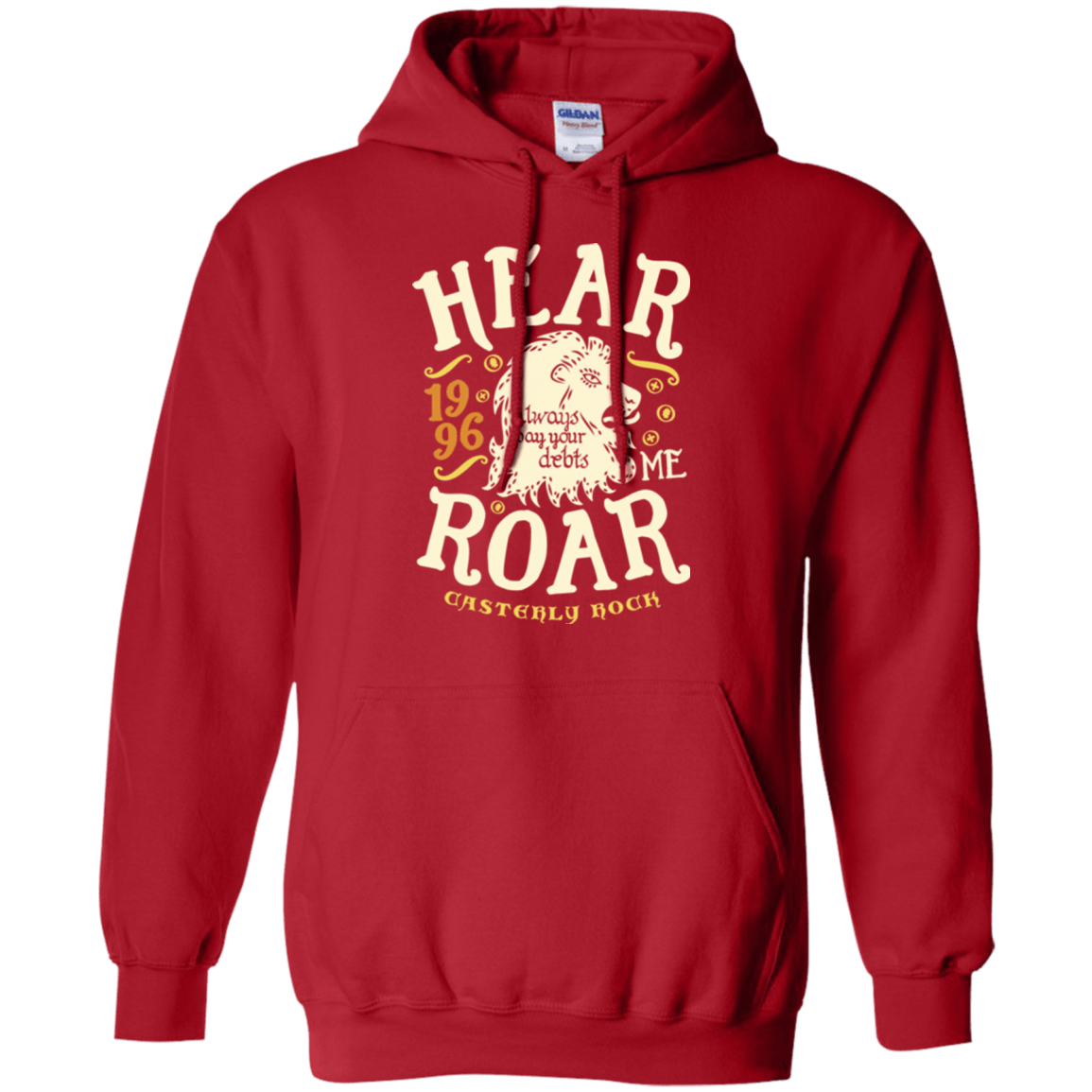 Sweatshirts Red / Small House of Lions Pullover Hoodie