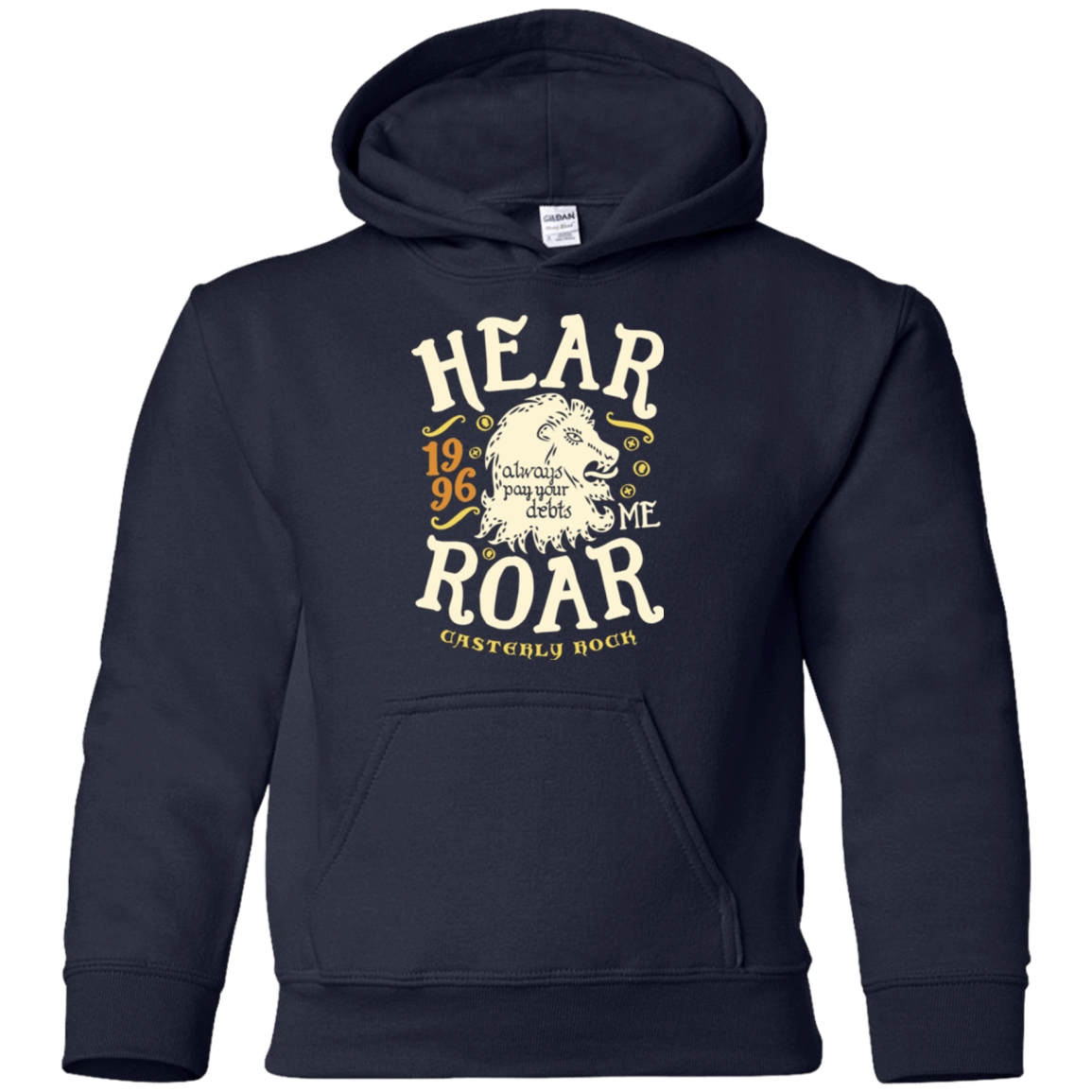 Sweatshirts Navy / YS House of Lions Youth Hoodie