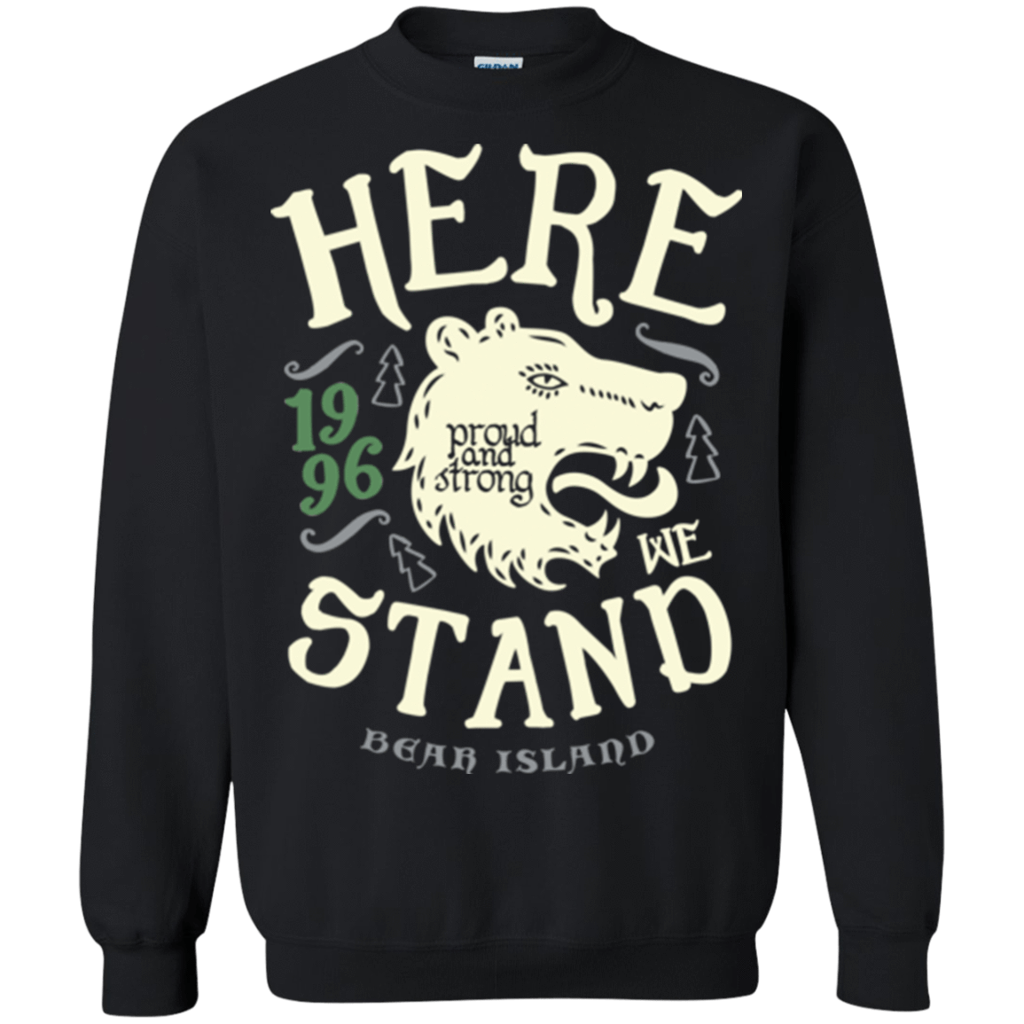 Sweatshirts Black / Small House of Proud Crewneck Sweatshirt