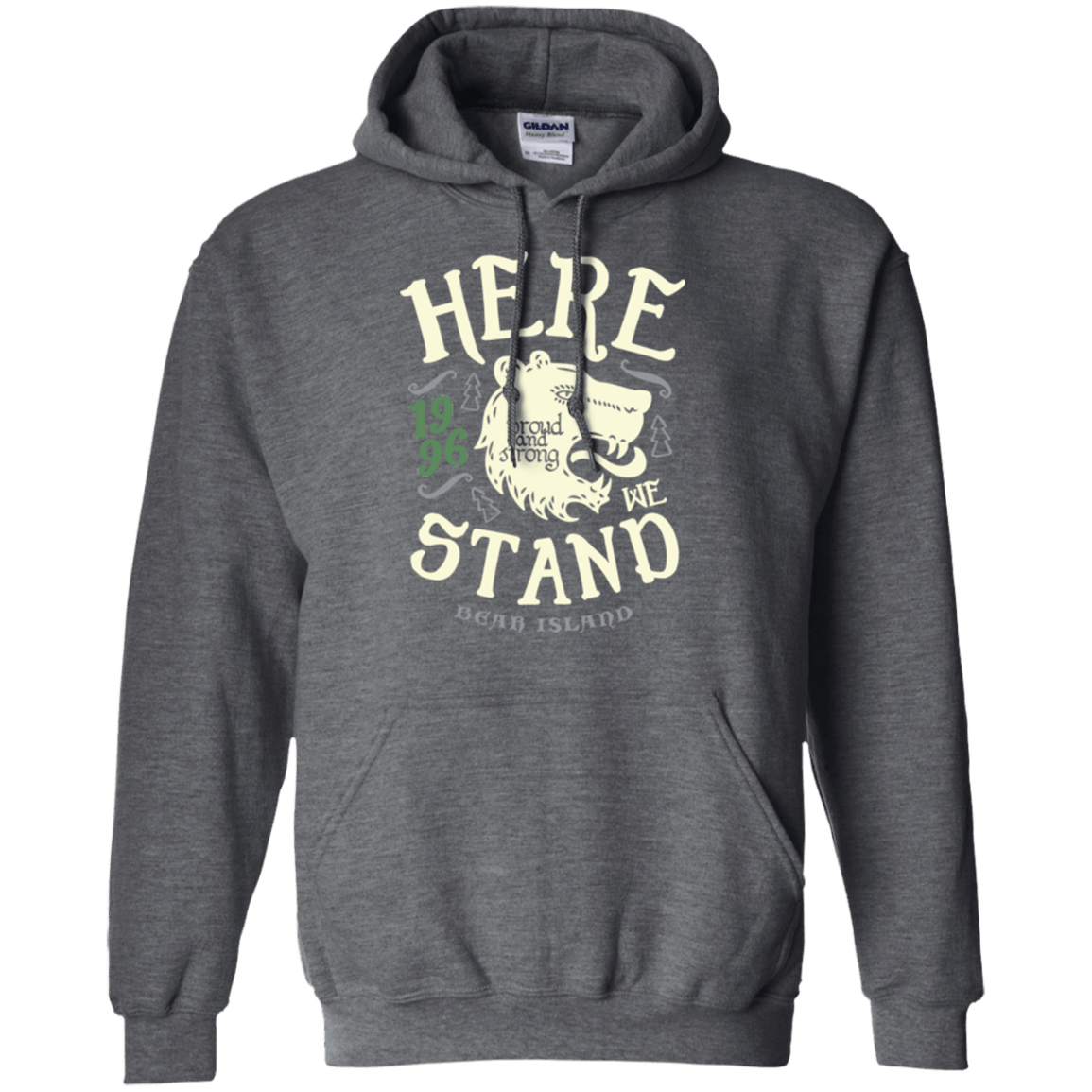 Sweatshirts Dark Heather / Small House of Proud Pullover Hoodie