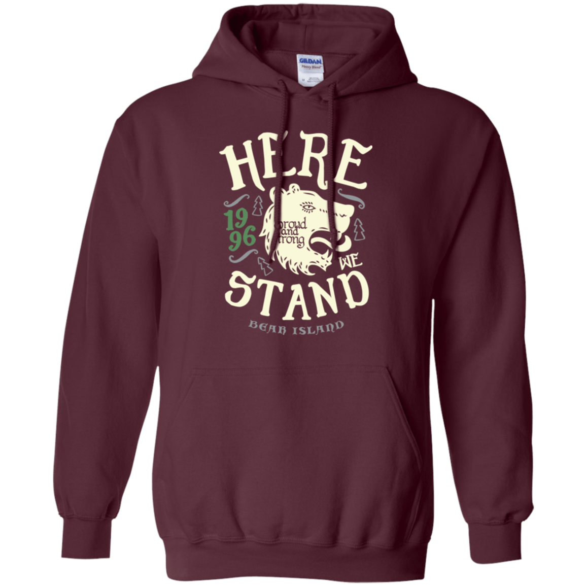 Sweatshirts Maroon / Small House of Proud Pullover Hoodie